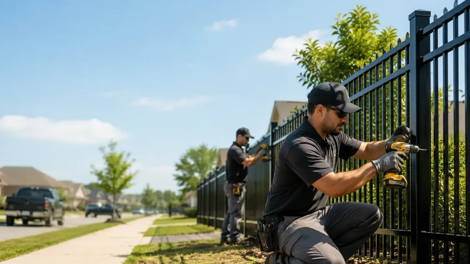 Metal Fence Installation in East Branch, NY